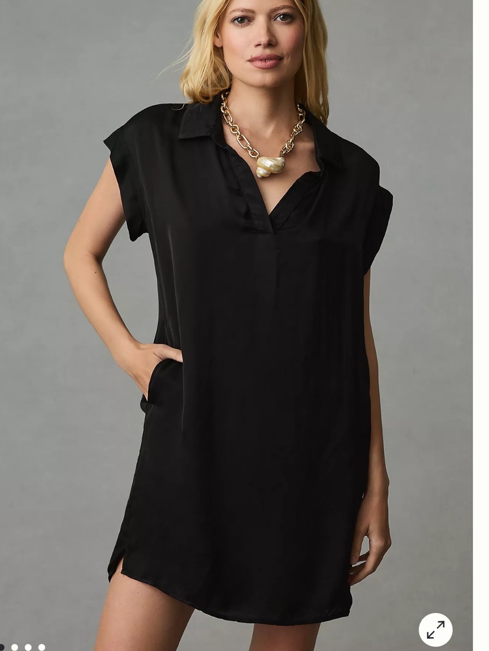 Bella Dahl V-Neck Shirtdress